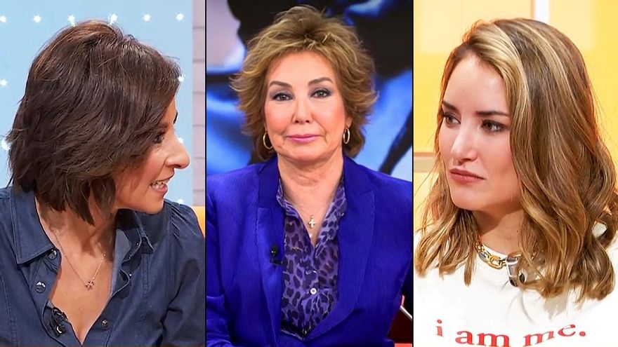 Adela González se refiere al gran cambio de Ana Rosa, y Alba Carrillo aprovecha para lanzarle un dardo