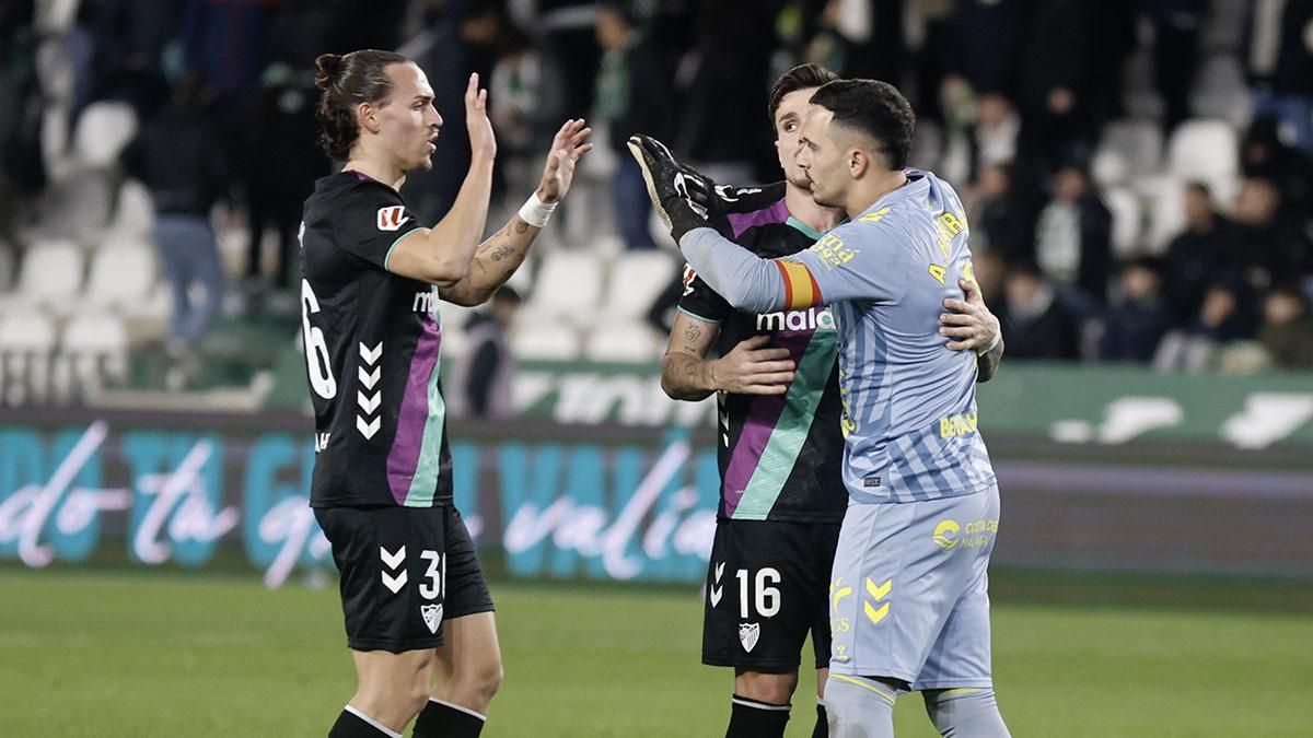 Partido Córdoba - Malaga en el Estadio El Arcángel