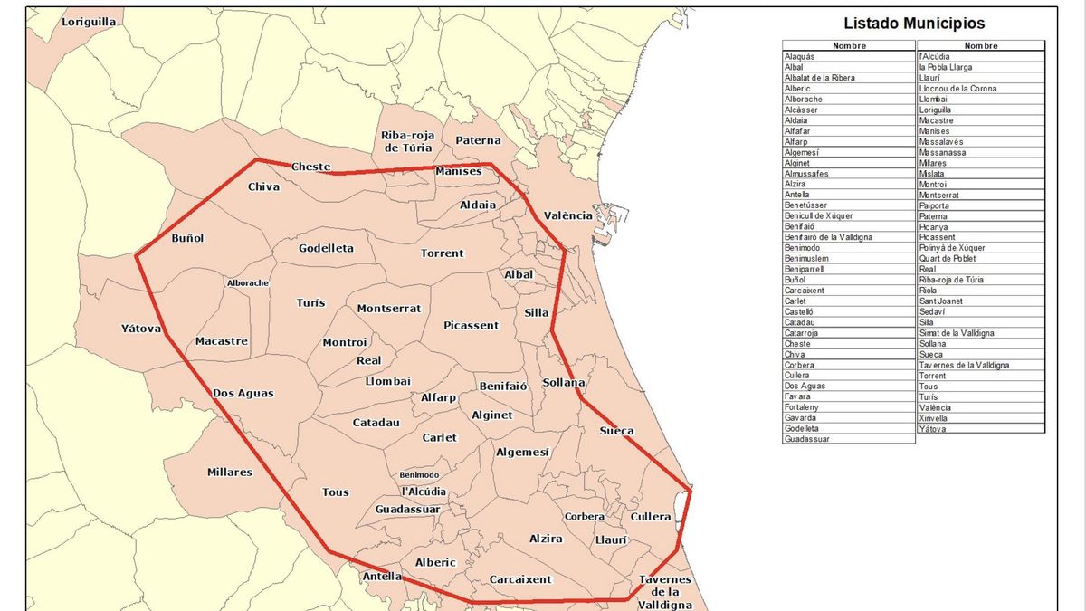 L’Es-Alert de la dana que demanava refugi en altura es va enviar a 73 municipis mitja hora després de l’arribada de Mazón al Cecopi