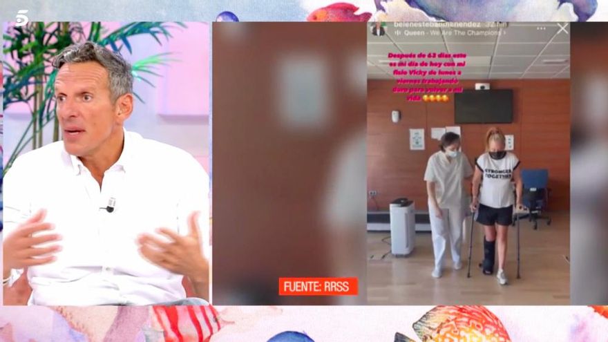 Joaquín Prat se disculpa en público con Belén Esteban: "No me he interesado por ti"