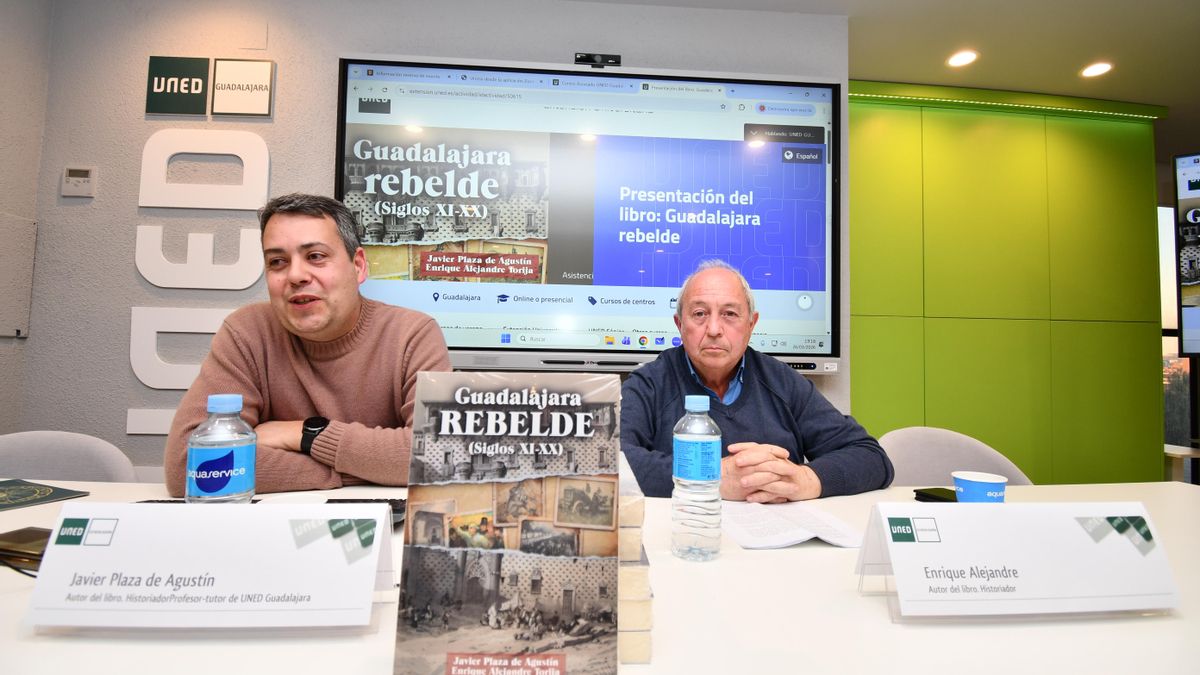 Presentación del libro  'Guadalajara rebelde. Siglos XI-XX'