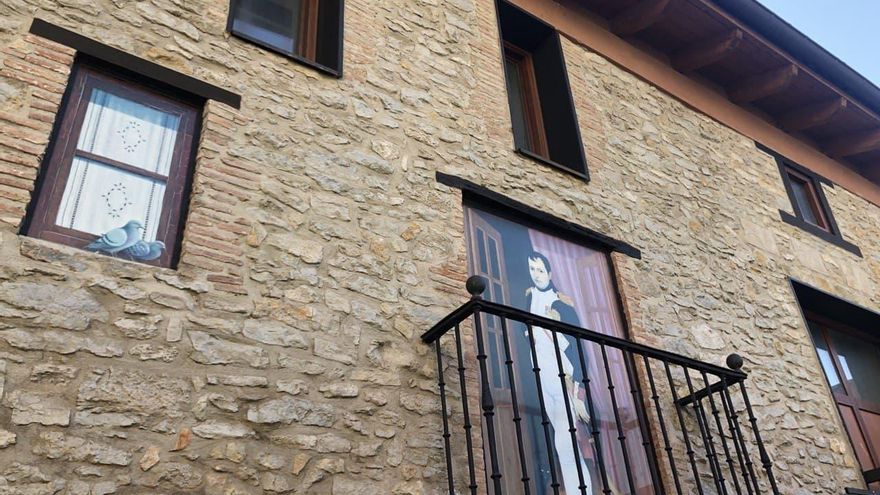 Napoleón, desde una ventana de la Etxezarra