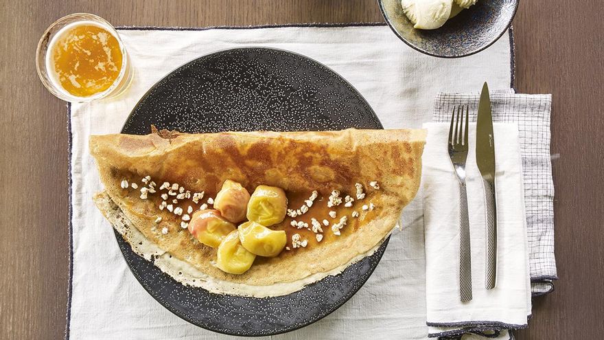 La crepe bretona.