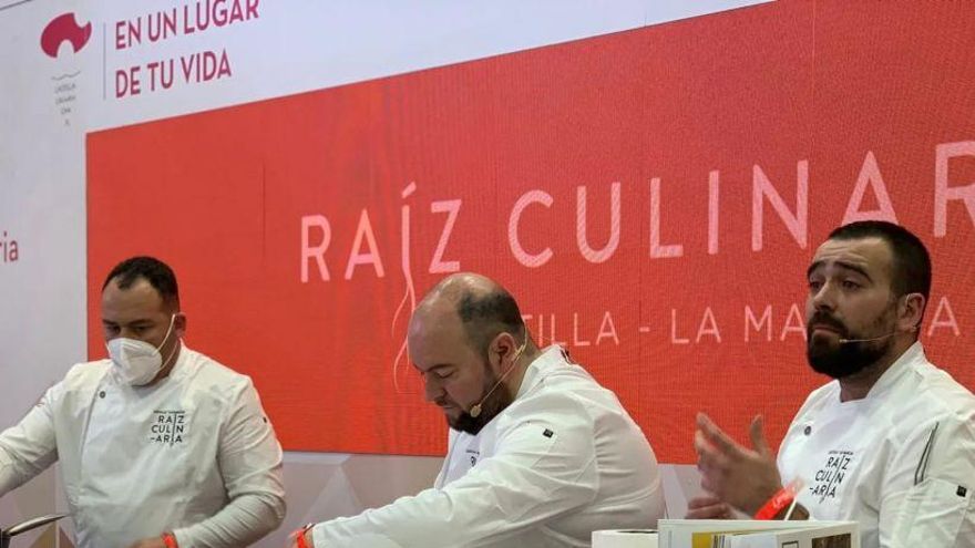 Cocina en directo en las jornadas