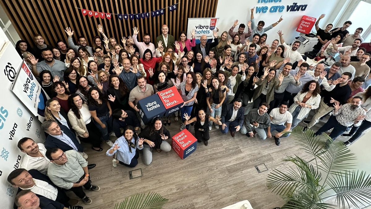 Vibra Hotels obtiene la Certificación como Un Gran Lugar para Trabajar.