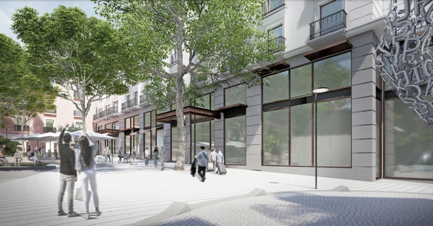 El proyecto de reforma de la Plaza del Carmen de Madrid y su aparcamiento, en imágenes