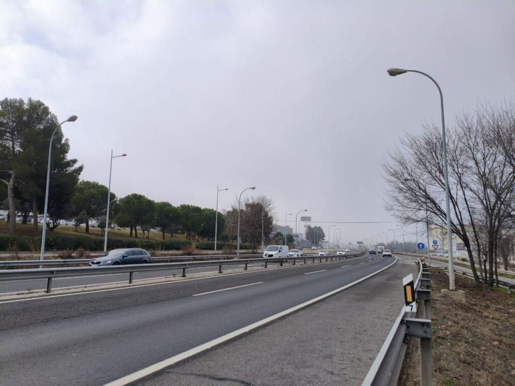 La TO 23 que conecta los barrios de Santa Bárbara y el Polígono en Toledo