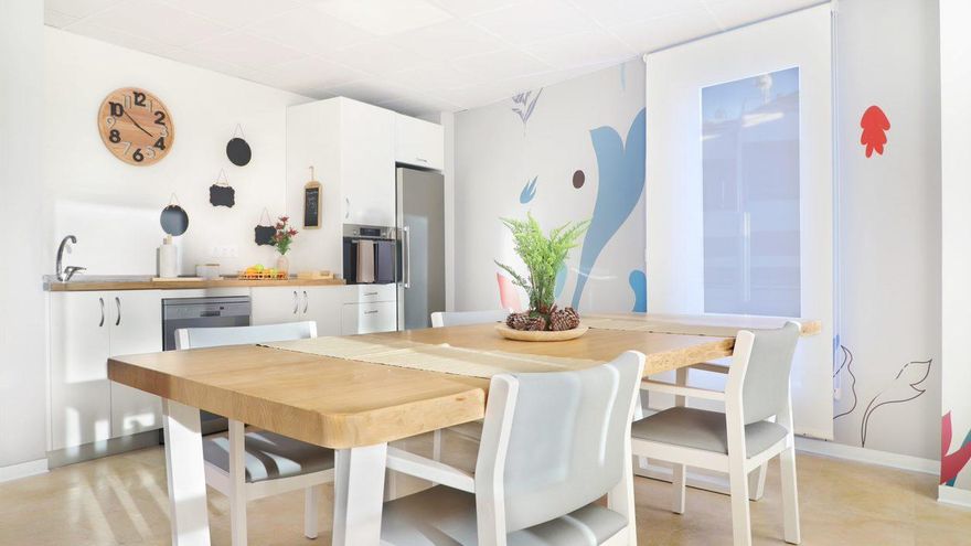 El comedor de la residencia.