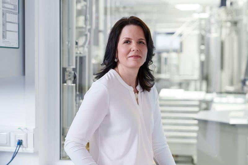 Susanne Leonhartsberger, desde 2023 y hasta ahora directora de Wacker Biosolutions en León.