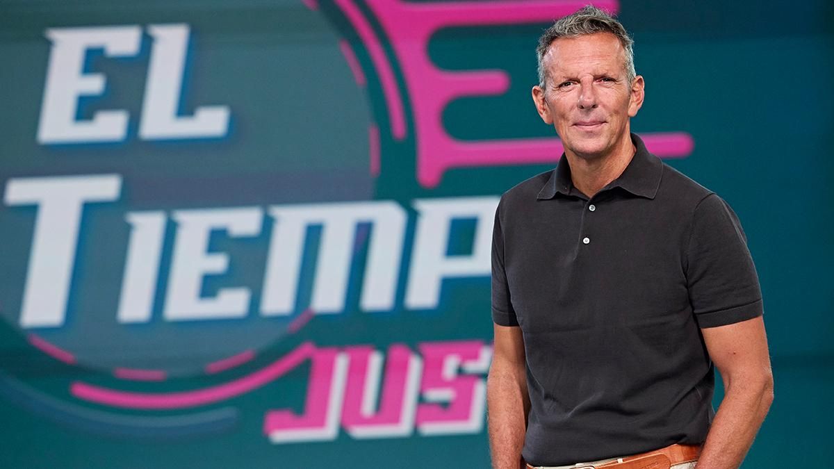 Joaquín Prat, presentador de 'El tiempo justo'