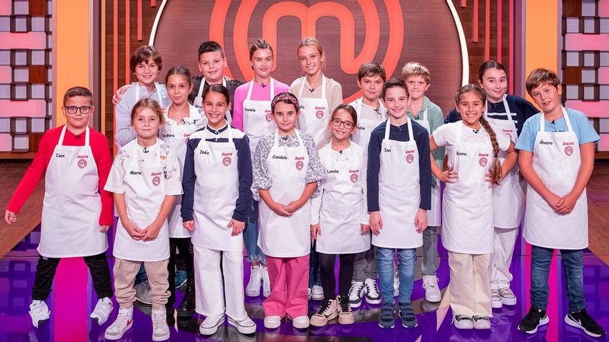 'MasterChef Junior 10': Así son los 16 niños concursantes en La 1 de TVE