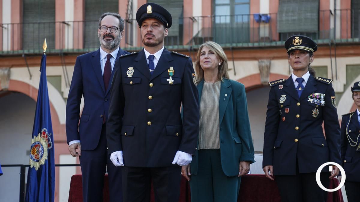 Acto de la Policía Nacional para celebrar su patrón, los Santos Ángeles Custodios