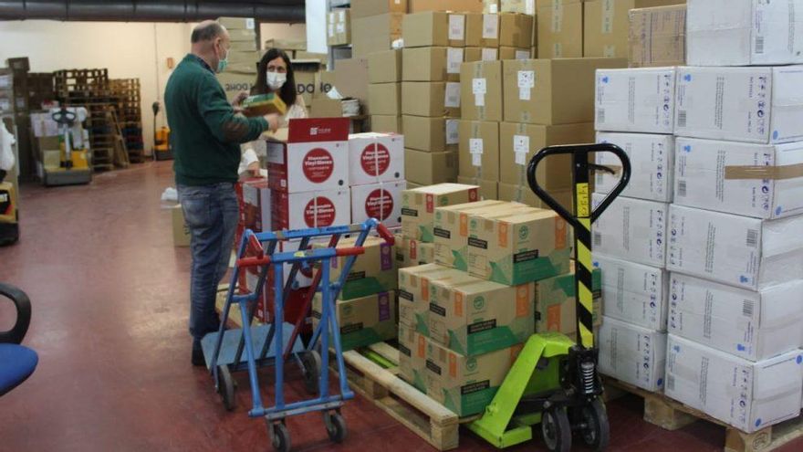 Gestión de material Logístico para la Generalitat Valenciana.