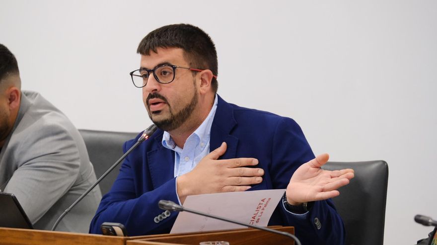 Borja Perdomo, secretario general del PSOE en La Palma.