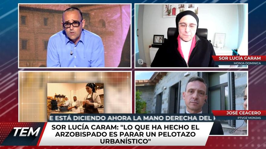 Risto Mejide cortó su conexión con el portavoz de las monjas clarisas por faltar el respeto a Sor Lucía Caram: "Hasta aquí"