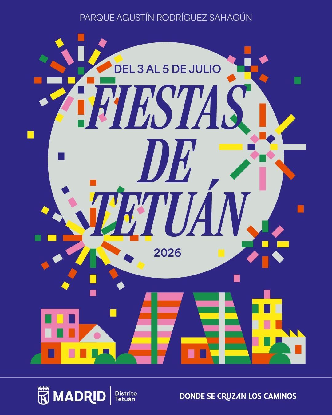 Cartel de las Fiestas de Tetuán 2026