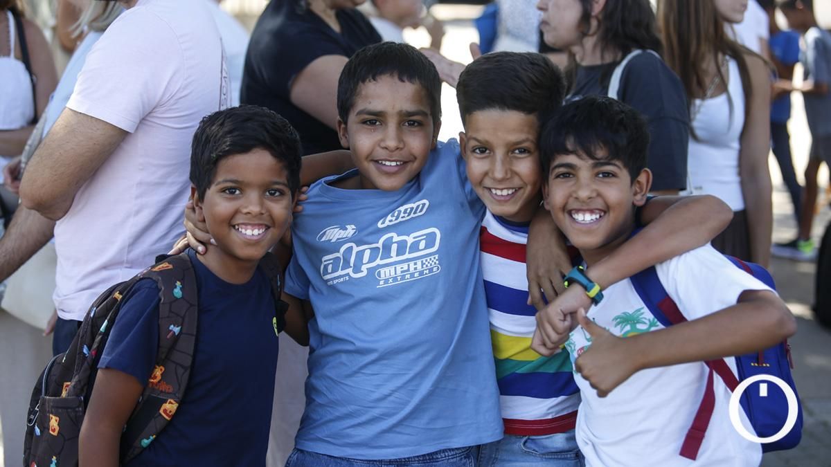 Despedida de los niños saharauis del programa Vacaciones en Paz
