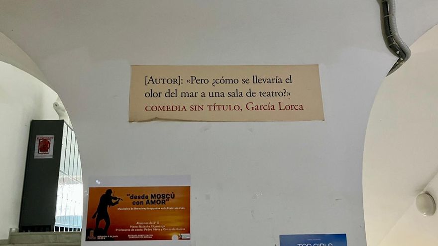 Detalle de una de las plantas de la ESAD de Murcia