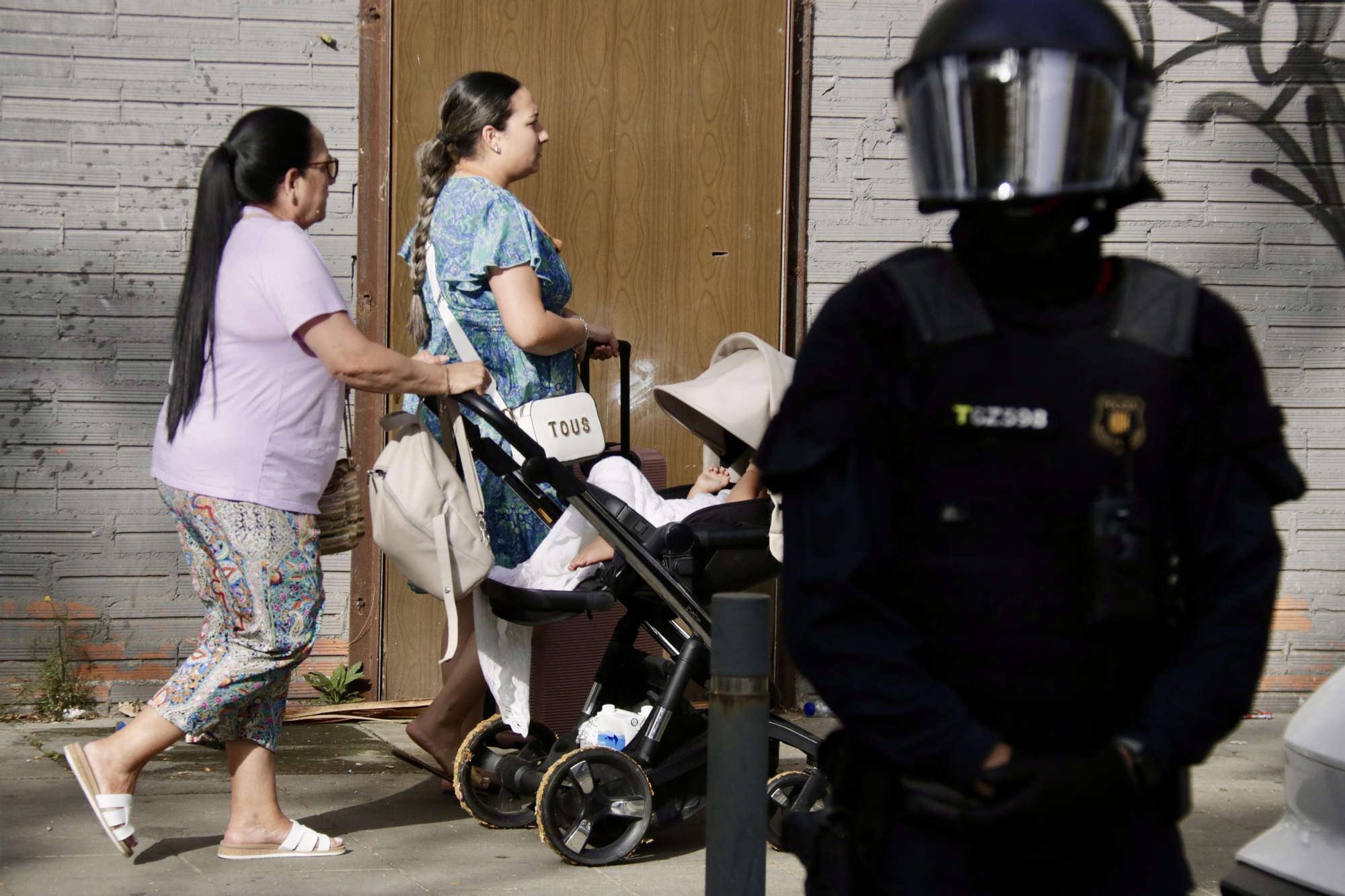 Entre los desalojados hay diversas familias con menores a cargo y sin alternativa habitacional