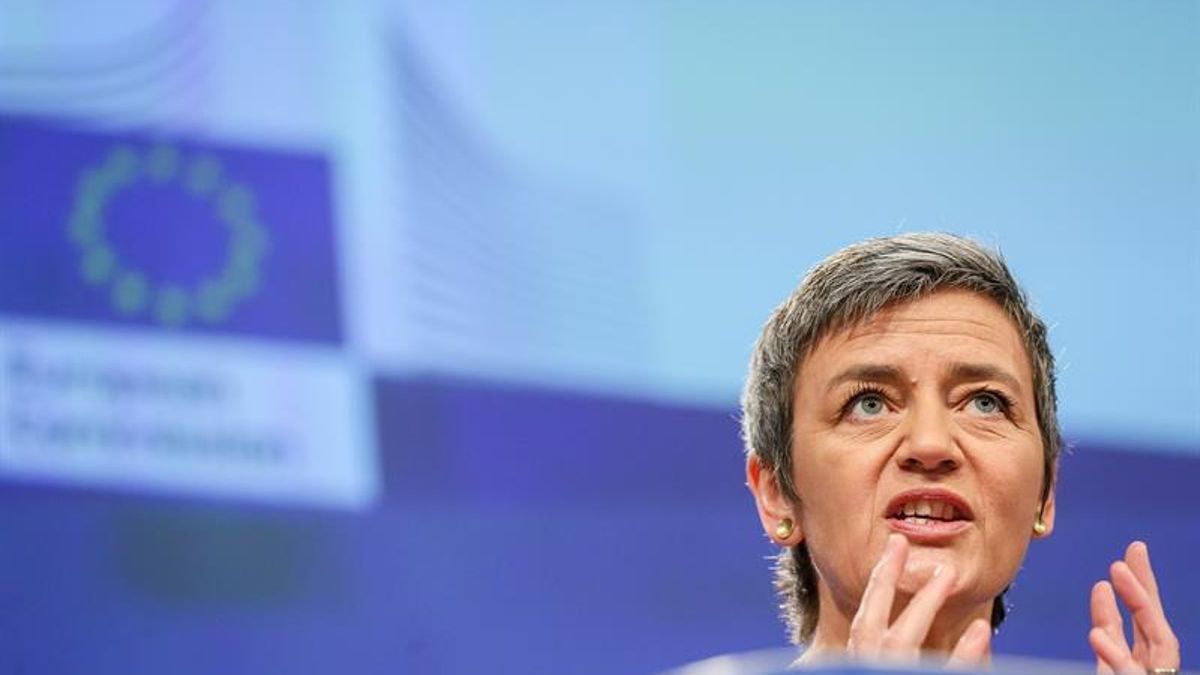 La comisaria europea de Competencia, Margrethe Vestager