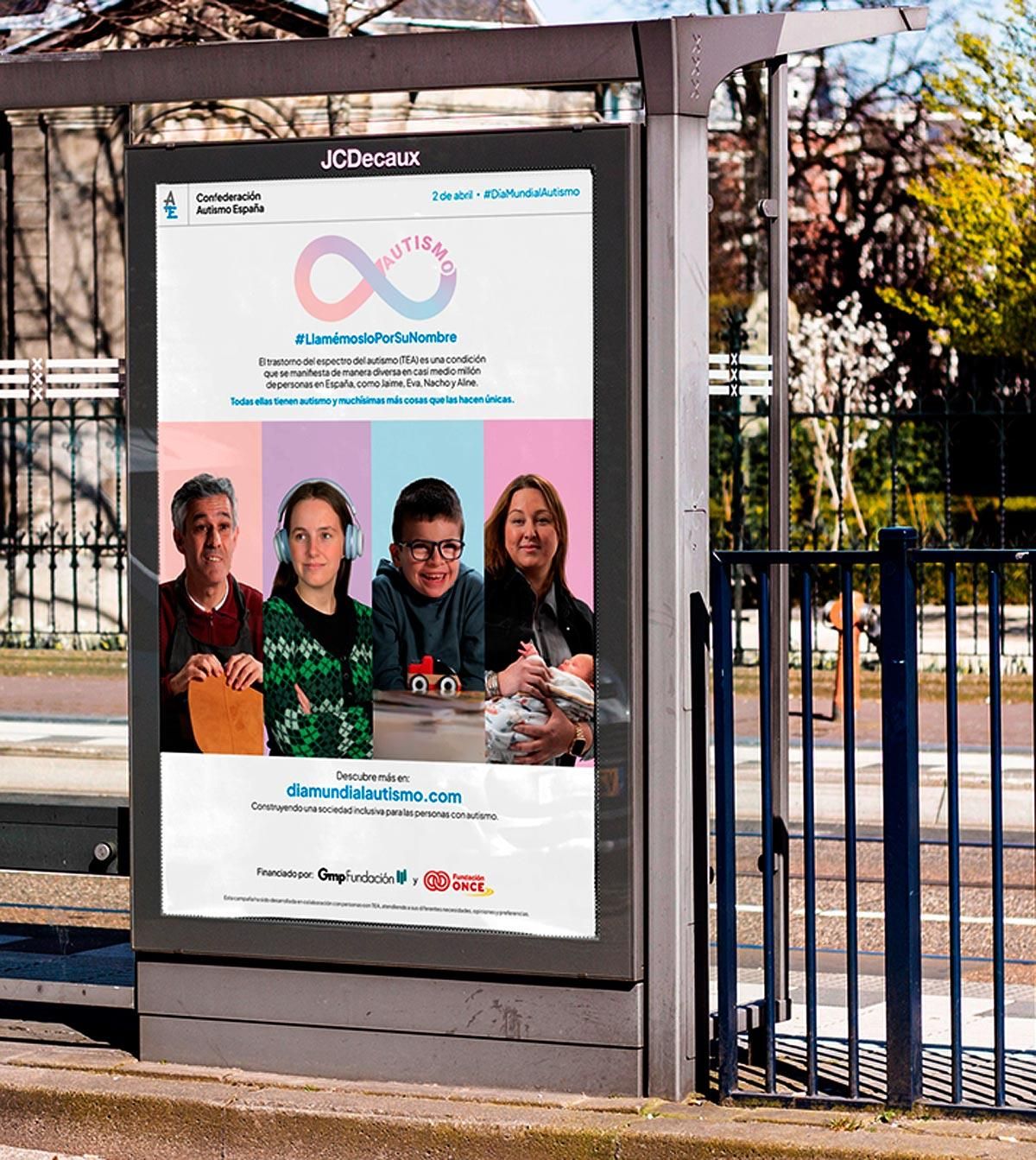 Carteleria Dia Mundial Autismo 'Llamémoslo por su nombre'