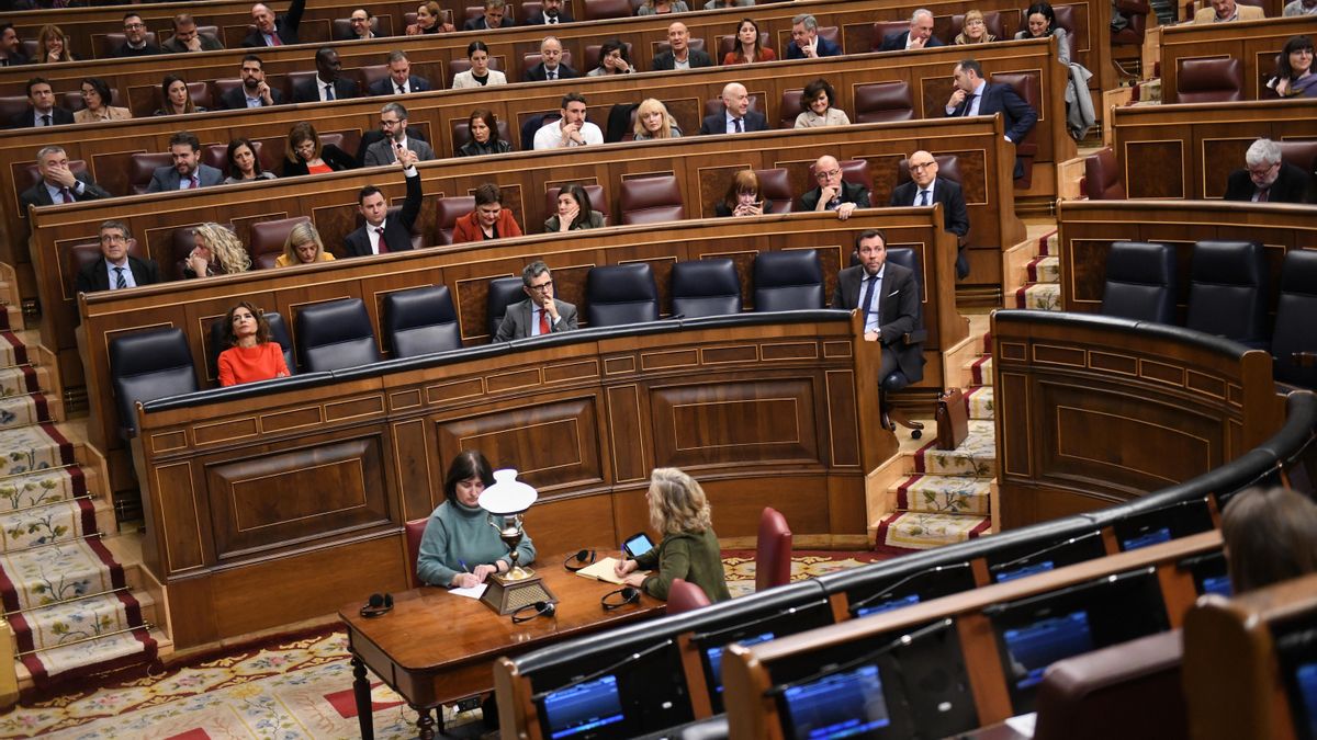 El pleno del Congreso de los Diputados