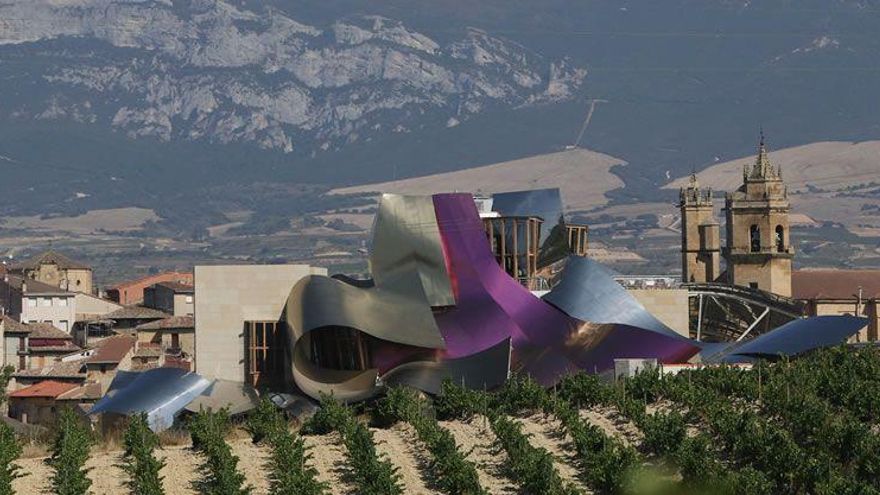 Bodega y hotel de Marqués de Riscal en Elciego
