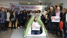 Ambulancias, PAC y urgencias: la sanidad, en "pie de guerra" en Galicia contra los recortes