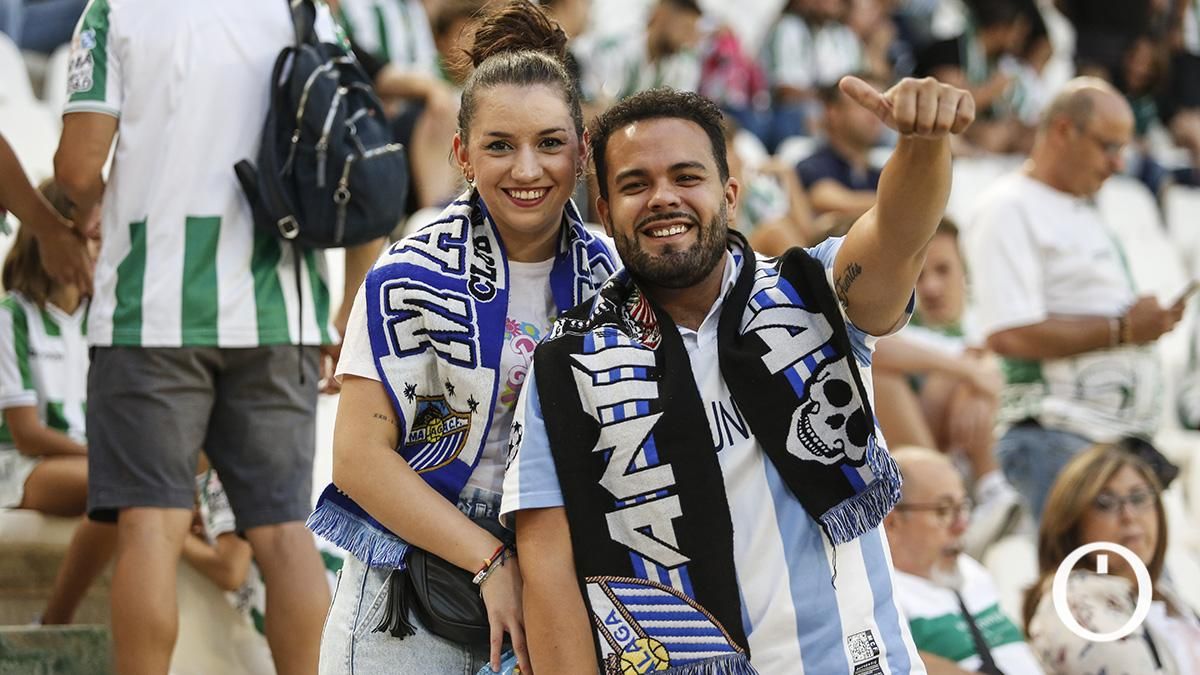 Grada Blanquiverde del Córdoba CF - Málaga CF