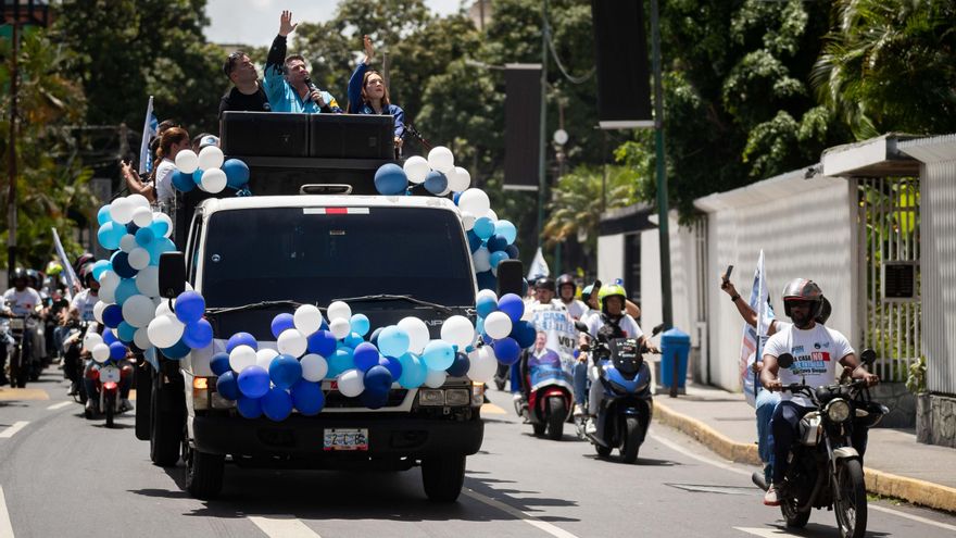 Con marchas y caravanas vecinales arranca la campaña a comicios municipales en Venezuela
