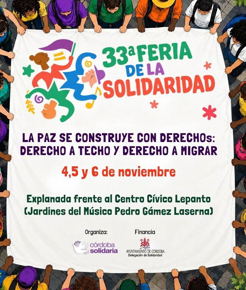 Cartel de la 33ª Feria de la Solidaridad