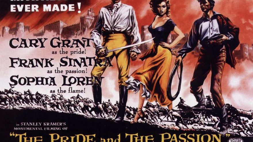 Cary Grant, Sinatra y Sophia Loren rodaron en Ávila una película que casi acaba con la muralla de la ciudad