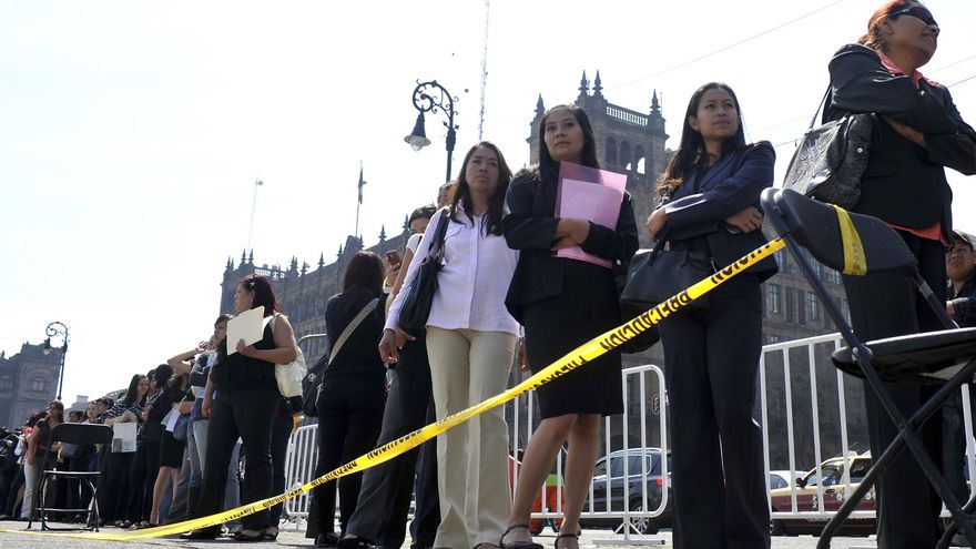 La tasa de desempleo en México se ubica en el 2,5 % en el primer trimestre de 2025