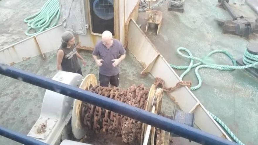 El marinero gallego retenido en Yemen: "No tenemos víveres más que para dos días, no podemos aguantar más"