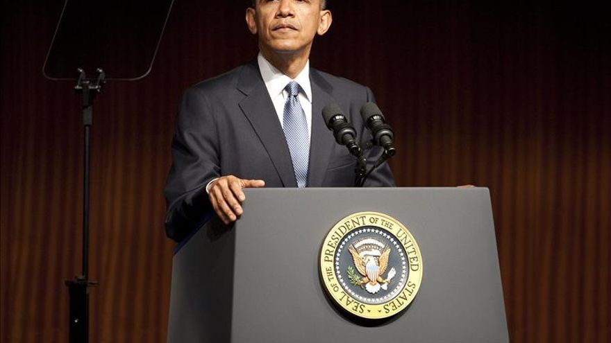 Obama homenajea al movimiento de derechos civiles sin ahondar en el presente