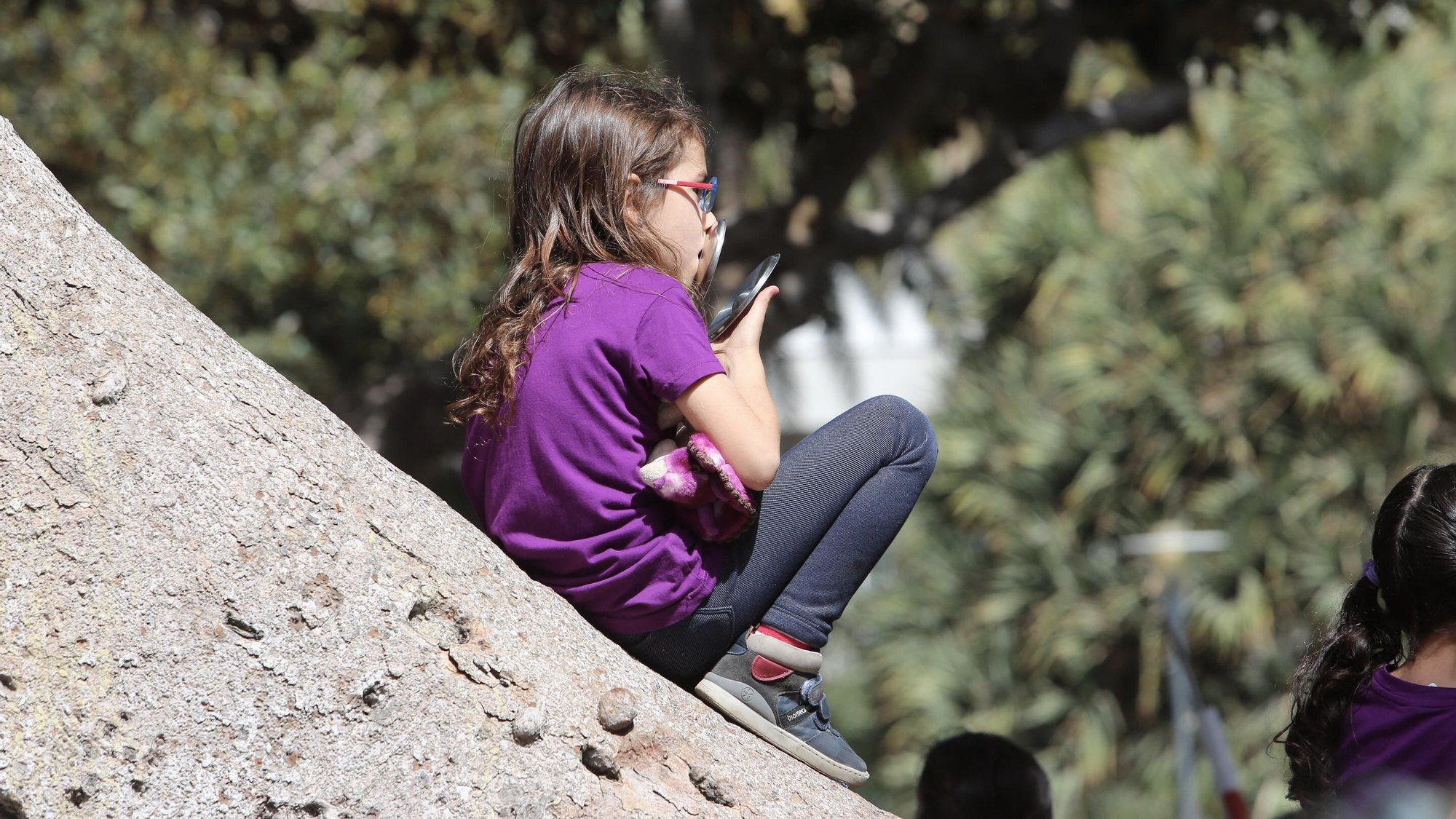 Manifestación feminista del 8M en Las Palmas de Gran Canaria. (ALEJANDRO RAMOS)