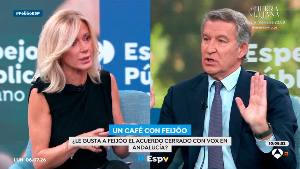 Susanna Griso pone a Feijóo contra las cuerdas por la prioridad nacional y la Ley de nietos: "Eso me parece muy grave"