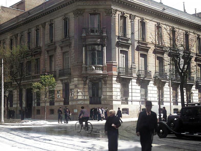 Palacio de los Marichalar construido en Génova 13