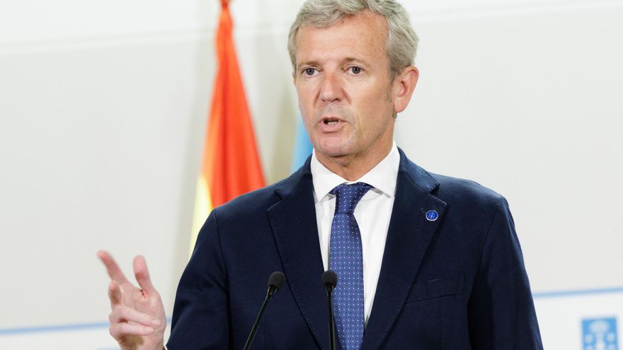 El presidente de la Xunta, Alfonso Rueda