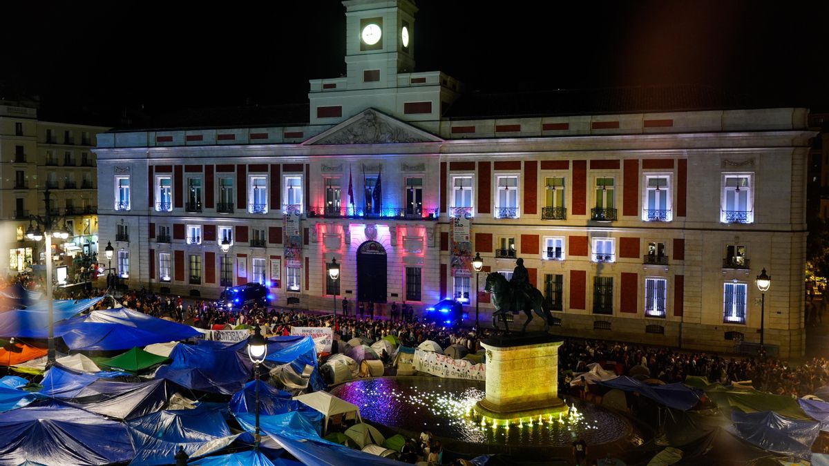 Última hora del decreto de vivienda y de la acampada en la Puerta del Sol, en directo