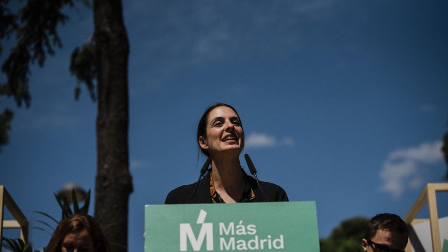 La candidata de Más Madrid a la alcaldía de Madrid, Rita Maestre.
