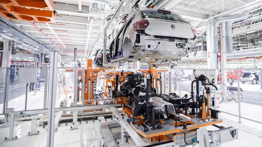Volkswagen detendrá la producción de su fábrica de Pamplona durante tres días por falta de piezas