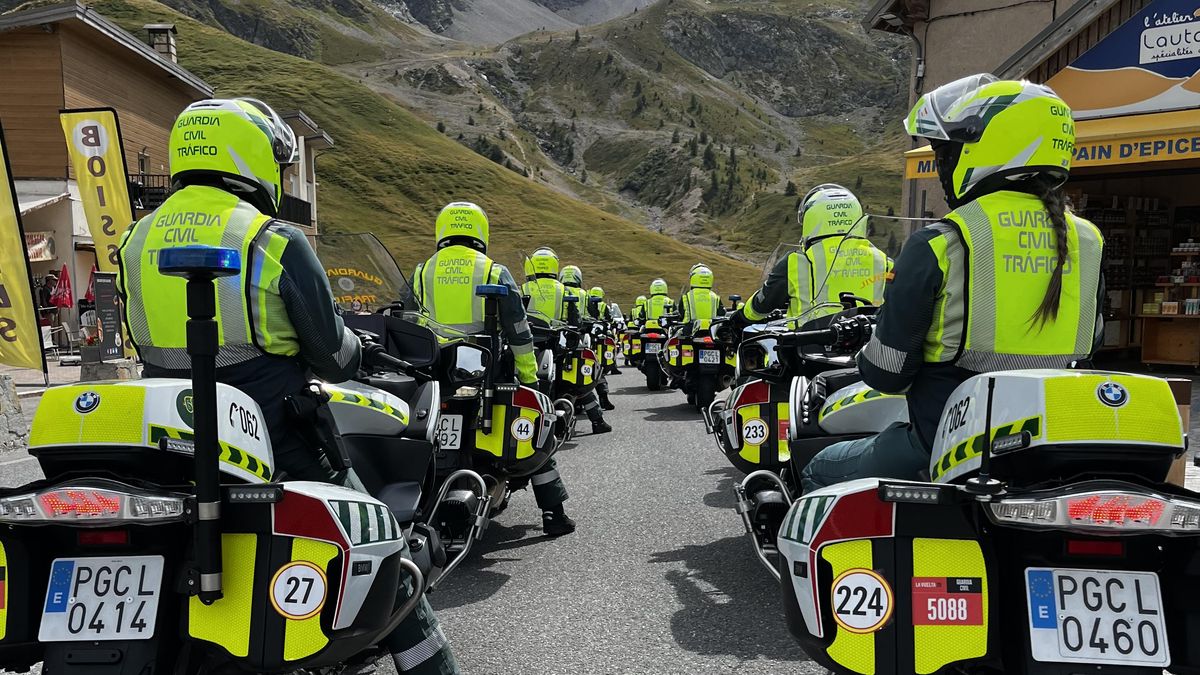 Dispositivo de la Guardia Civil para la etapa riojana de La Vuelta