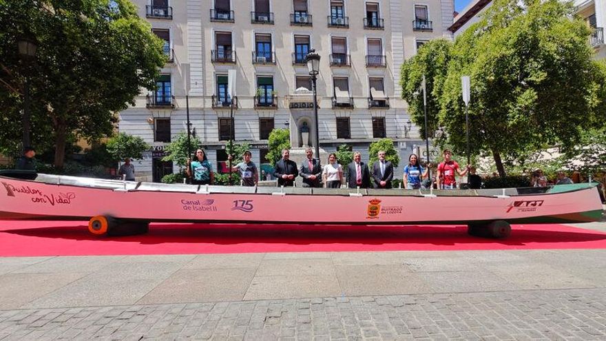 Madrid también quiere la Liga de Traineras que recorre el norte de España: acoge su prueba inaugural en un pantano