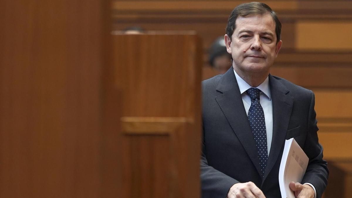 Mañueco defiende su pacto con Vox en su tercera investidura: "Quiero una Castilla y León orgullosa de su historia y proyectada al futuro"