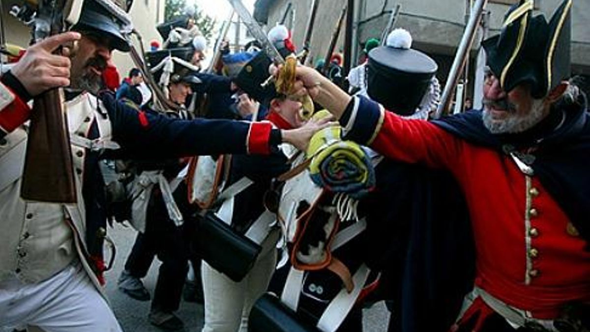 León contra las tropas napoleónicas