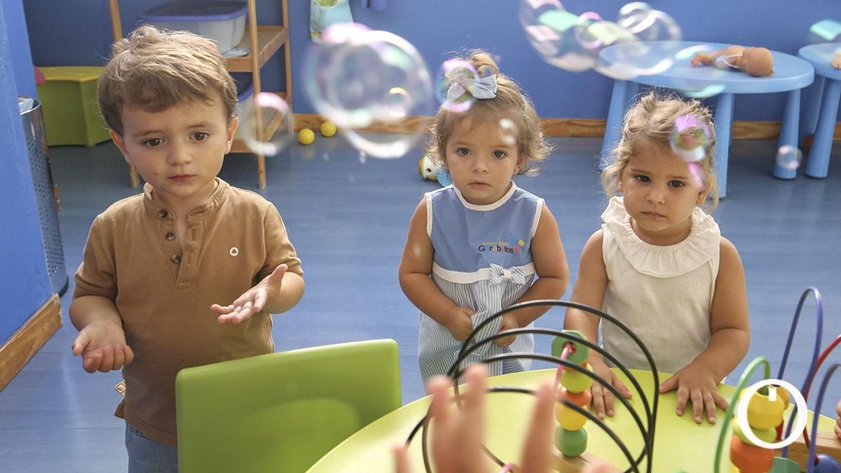 El primer día de cole de las escuelas infantiles de Córdoba