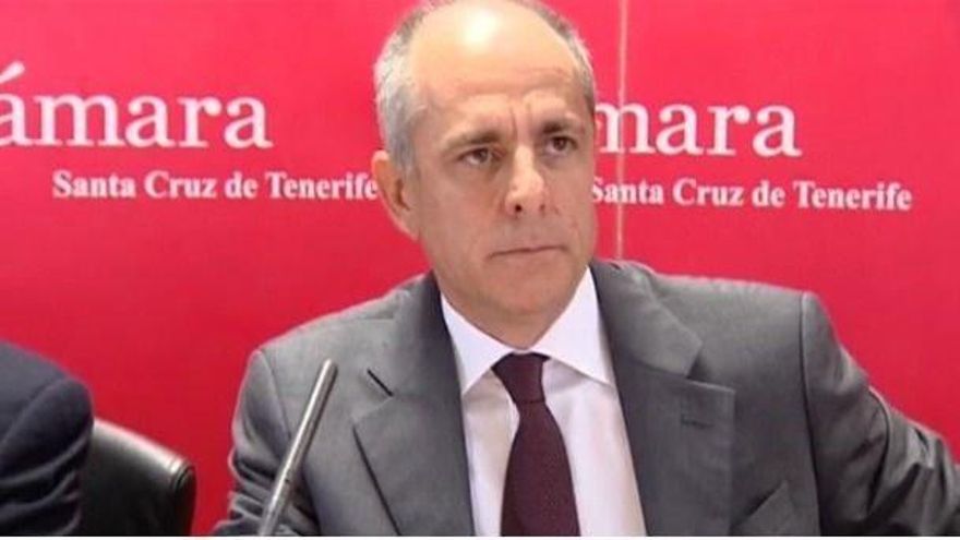 Santiago Sesé, presidente de la Cámara de Comercio de Santa Cruz de Tenerife.
