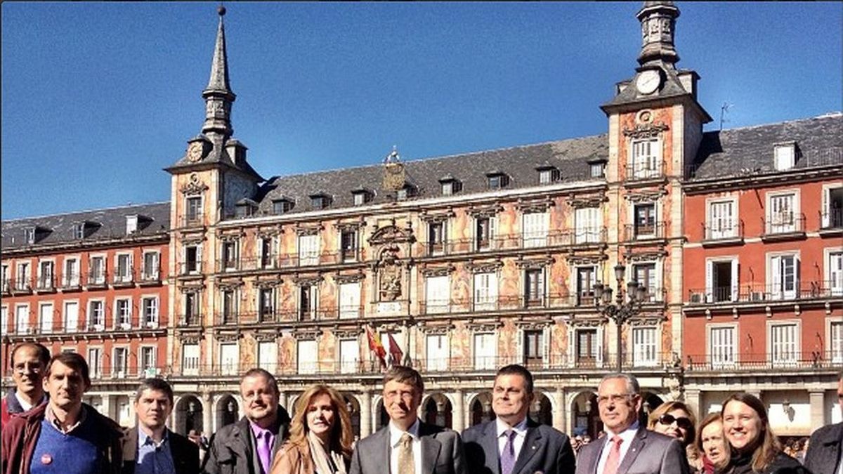 Bill Gates en una visita reciente a Madrid / Marilín Gonzalo