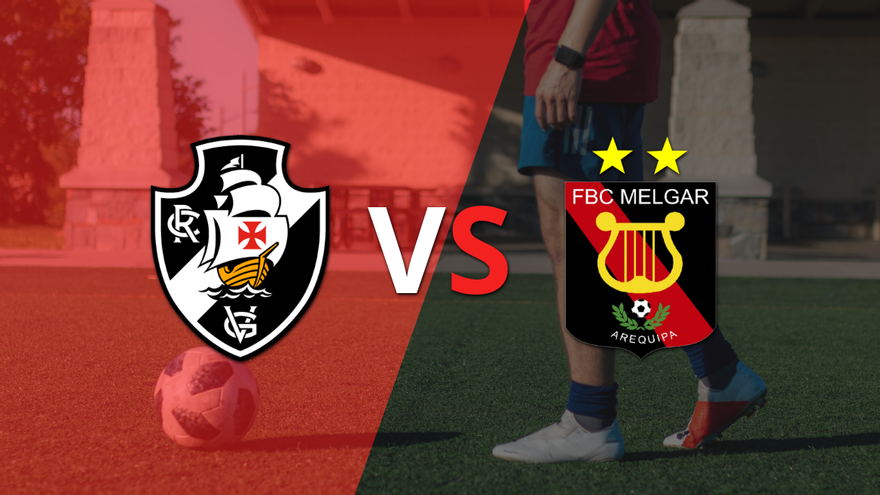 Vasco da Gama fue contundente y goleó 3-0 a Melgar